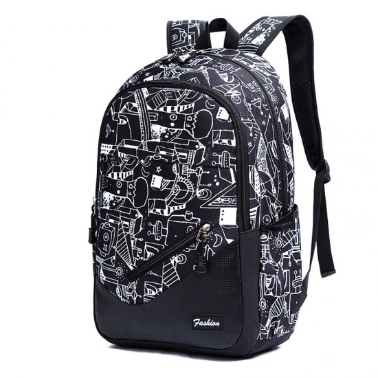 16inch Canvas Backpack 15.6inch Laptop Bag Shoulder Bag
