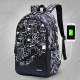 16inch Canvas Backpack 15.6inch Laptop Bag Shoulder Bag