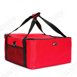 16inch Pizza Insulated Thermal Picnic Bag Food Delivery Pouch Oxford Cloth Aluminium Foil 16inch Pizza Insulated Thermal Picnic Bag Food Delivery Pouch Oxford Cloth Aluminium Foil