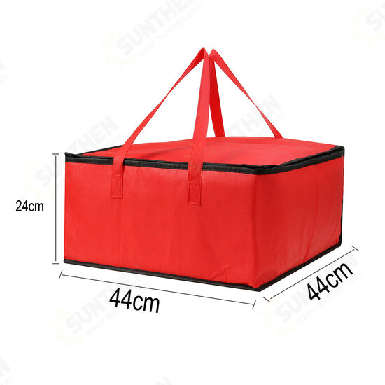 16inch Insulated Bag Cooler Bag Insulation Folding BBQ Picnic Portable Ice Pack Food Thermal Bag Food Delivery Bag Pizza Camping Bag