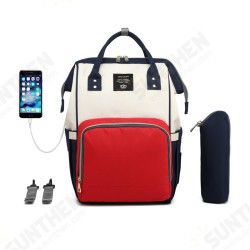 18L Outdoor Travel USB Mummy Backpack Waterproof Baby Diapers Nappy Women Bags 18L Outdoor Travel USB Mummy Backpack Waterproof Baby Diapers Nappy Women Bags