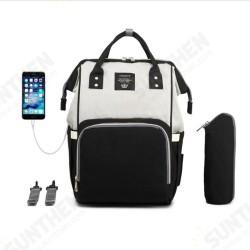 18L Outdoor Travel USB Mummy Backpack Waterproof Baby Diapers Nappy Women Bags 18L Outdoor Travel USB Mummy Backpack Waterproof Baby Diapers Nappy Women Bags