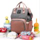 18L Outdoor Travel USB Mummy Backpack Waterproof Baby Diapers Nappy Women Bags