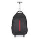 19Inch Waterproof Wheeled Trolley Backpack Laptop Suitcase Luggage Rucksack Traveling Stroage Bags