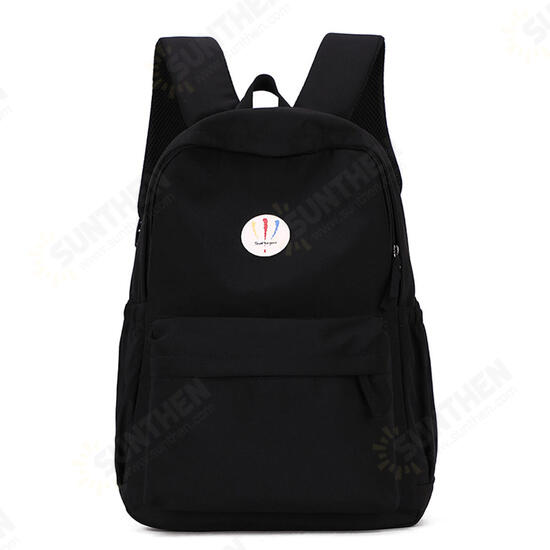 19L Nylon Backpack Rucksack 14inch Laptop Student School Shoulder Bag Outdoor Travel