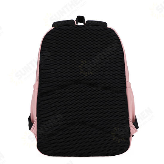 19L Nylon Backpack Rucksack 14inch Laptop Student School Shoulder Bag Outdoor Travel