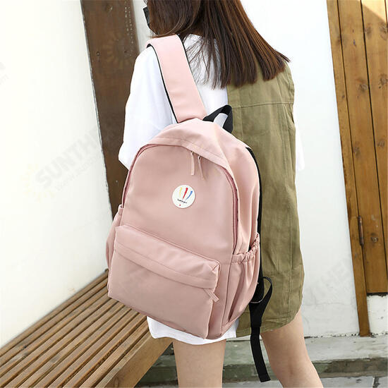 19L Nylon Backpack Rucksack 14inch Laptop Student School Shoulder Bag Outdoor Travel