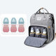 2 IN 1 Foldable Diaper Bag Large Capacity Baby Crib Backpack Nappy Mummy Bags For Mom Outdoors Travel 2 IN 1 Foldable Diaper Bag Large Capacity Baby Crib Backpack Nappy Mummy Bags For Mom Outdoors Travel