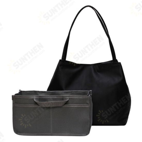 2 Pcs Nylon Baby Diaper Bag Set Camping Travel Mummy Bag Portable Women Shoulder Bag Handbag 2 Pcs Nylon Baby Diaper Bag Set Camping Travel Mummy Bag Portable Women Shoulder Bag Handbag