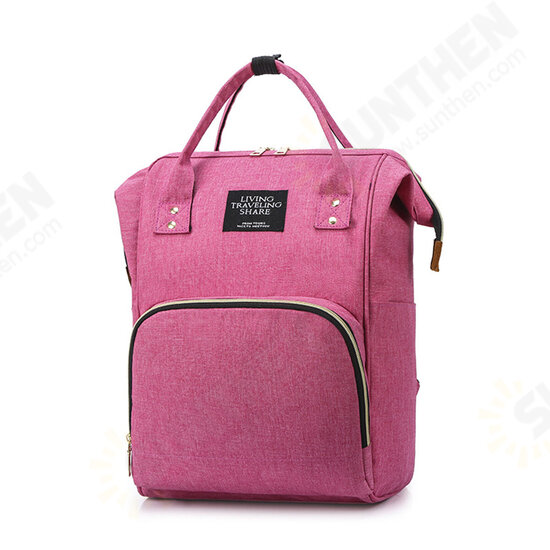 2 in 1 Mom Bag Thermal Insulation Backpack Multifunctional Baby Crib Handbag Stroller Bag