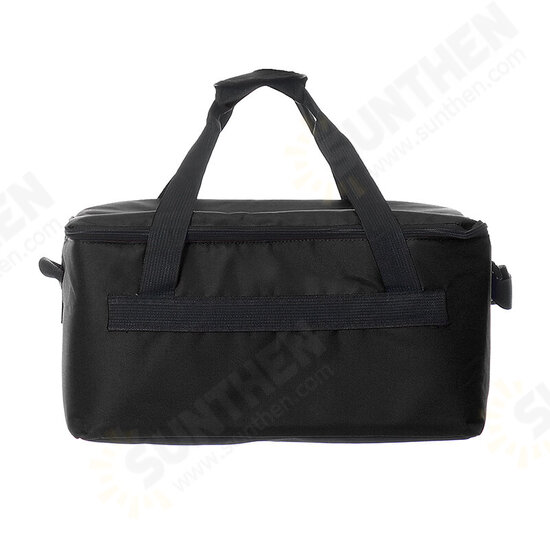 21/47L Thicken Insulated Bag Insulated Hot Food Pizza Takeaway Bag Waterproo Shoulder Bag