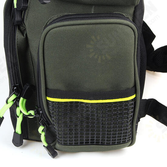 22/64L Backpack Fishing Bag Travel Camping Storage Bag With Lure Boxes