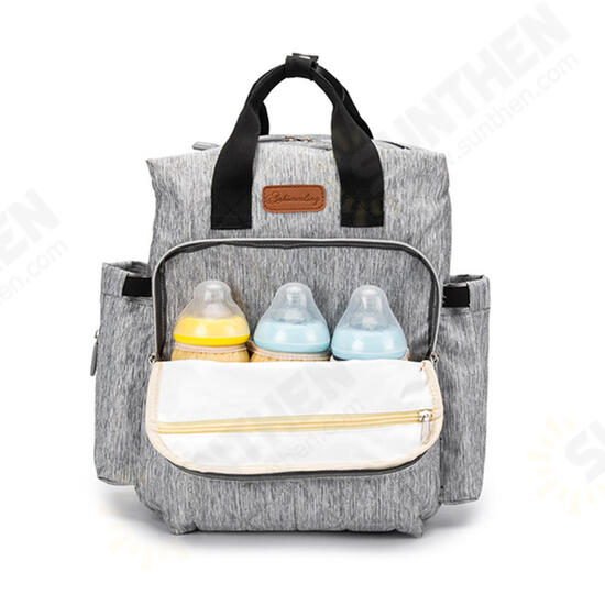 23L Mummy Backpack Waterproof Baby Nappy Diaper Bag Shoulder Handbag Outdoor Travel