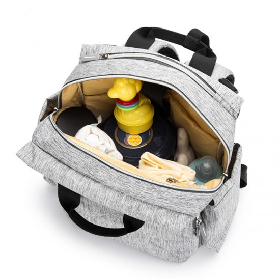 23L Mummy Backpack Waterproof Baby Nappy Diaper Bag Shoulder Handbag Outdoor Travel