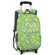 25L Teenager 6 Wheels Detachable Travel Trolley Luggage Backpack Student School Bag