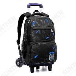 2/6 Wheels Trolley Backpack Children Kids Student School Luggage Bag Outdoor Travel 2/6 Wheels Trolley Backpack Children Kids Student School Luggage Bag Outdoor Travel