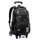 2/6 Wheels Trolley Backpack Children Kids Student School Luggage Bag Outdoor Travel 2/6 Wheels Trolley Backpack Children Kids Student School Luggage Bag Outdoor Travel