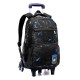 2/6 Wheels Trolley Backpack Children Kids Student School Luggage Bag Outdoor Travel 2/6 Wheels Trolley Backpack Children Kids Student School Luggage Bag Outdoor Travel