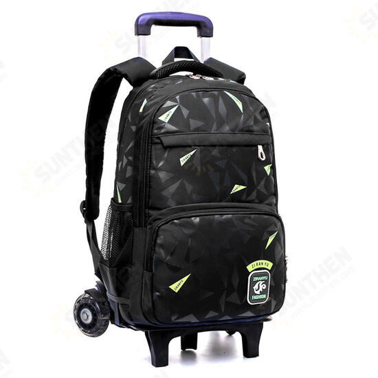 2/6 Wheels Trolley Backpack Children Kids Student School Luggage Bag Outdoor Travel 2/6 Wheels Trolley Backpack Children Kids Student School Luggage Bag Outdoor Travel