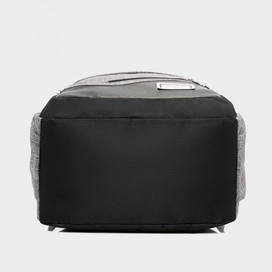 3 Pcs Backpack School Bag Laptop Bag Canvas Cross body Bags Camping Travel Handbag Pen Bag