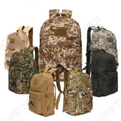 30L Outdoor Backpack Camo Shoulder Bag Rucksack For Camping Hiking Travel 30L Outdoor Backpack Camo Shoulder Bag Rucksack For Camping Hiking Travel