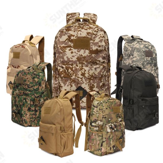 30L Outdoor Backpack Camo Shoulder Bag Rucksack For Camping Hiking Travel