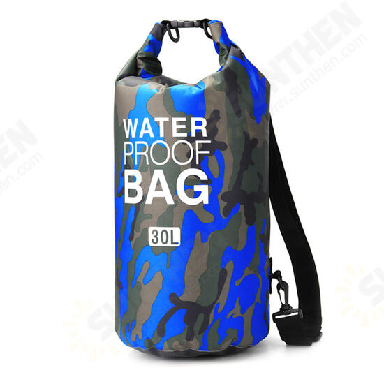 30L Outdoor Sports Waterproof Dry Bag Backpack Pouch For Floating Boating Kayaking Camping