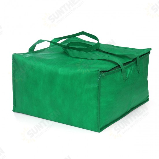 32L Outdoor Portable Picnic Bag Insulated Thermal Cooler Bag Lunch Food Pizza Storage Bag