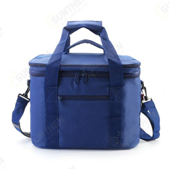 33x20x27cm Oxford Double layer Insulated Lunch Bag Large Capacity Travel Outdoor Picnic Tote Bag 33x20x27cm Oxford Double layer Insulated Lunch Bag Large Capacity Travel Outdoor Picnic Tote Bag
