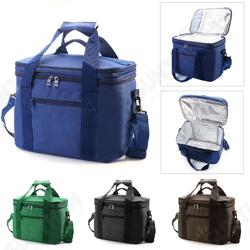 33x20x27cm Oxford Double layer Insulated Lunch Bag Large Capacity Travel Outdoor Picnic Tote Bag 33x20x27cm Oxford Double layer Insulated Lunch Bag Large Capacity Travel Outdoor Picnic Tote Bag