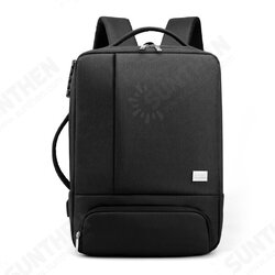 35L USB Backpack 15.6inch Laptop Bag Waterproof Anti-theft Lock Travel Business School Bag