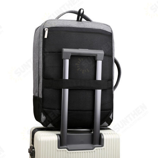 35L USB Backpack 15.6inch Laptop Bag Waterproof Anti-theft Lock Travel Business School Bag