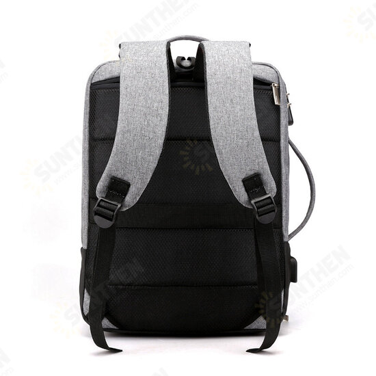 35L USB Backpack 15.6inch Laptop Bag Waterproof Anti-theft Lock Travel Business School Bag