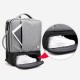 35L USB Backpack 15.6inch Laptop Bag Waterproof Anti-theft Lock Travel Business School Bag