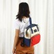 36L Canvas Mother Baby Bag Multifunctional Diaper Bag Shoulder Bag Backpack Outdoor Camping Travel