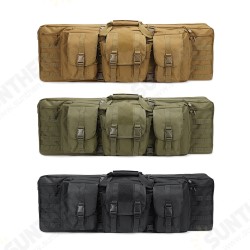 36inch Tactical Camouflage Fishing Tackle Camping Bag Multifunctional Storage Bag Double Padded Backpack 36inch Tactical Camouflage Fishing Tackle Camping Bag Multifunctional Storage Bag Double Padded Backpack