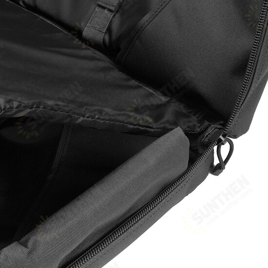 36inch Tactical Camouflage Fishing Tackle Camping Bag Multifunctional Storage Bag Double Padded Backpack