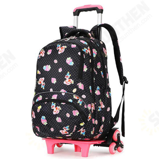 38L 6 Wheels Removable Luggage Trolley Backpack Rucksack Student School Bag Outdoor Travel 38L 6 Wheels Removable Luggage Trolley Backpack Rucksack Student School Bag Outdoor Travel
