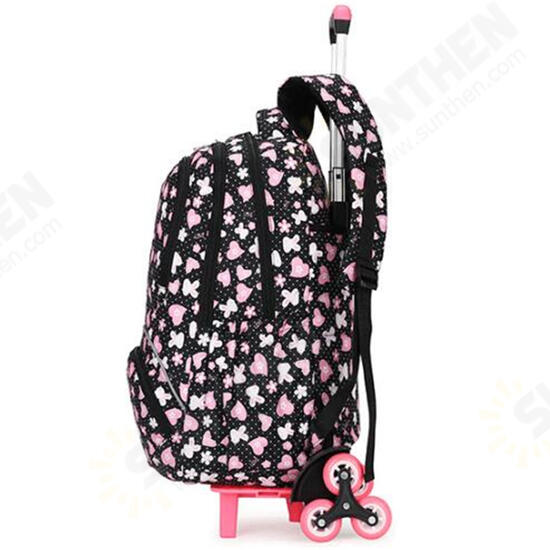 38L 6 Wheels Removable Luggage Trolley Backpack Rucksack Student School Bag Outdoor Travel 38L 6 Wheels Removable Luggage Trolley Backpack Rucksack Student School Bag Outdoor Travel