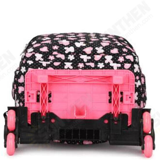 38L 6 Wheels Removable Luggage Trolley Backpack Rucksack Student School Bag Outdoor Travel 38L 6 Wheels Removable Luggage Trolley Backpack Rucksack Student School Bag Outdoor Travel