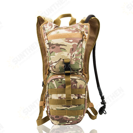 3L Water Bag Nylon Backpack Water Container Unisex Rucksack Hiking Climbing Camping Cycling