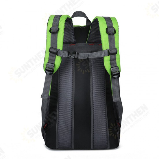 40L Climbing Nylon Backpack Waterproof USB Sports Travel Hiking Climbing Unisex Rucksack