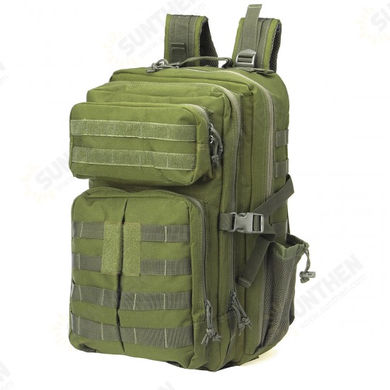 45L 900D Waterproof Tactical Backpack Oxford Cloth Molle Military Outdoor Bag Traveling Camping Hiking Climbing Bag