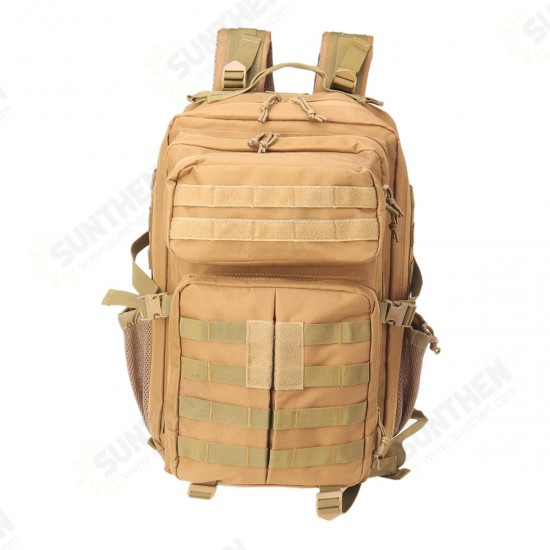 45L 900D Waterproof Tactical Backpack Oxford Cloth Molle Military Outdoor Bag Traveling Camping Hiking Climbing Bag