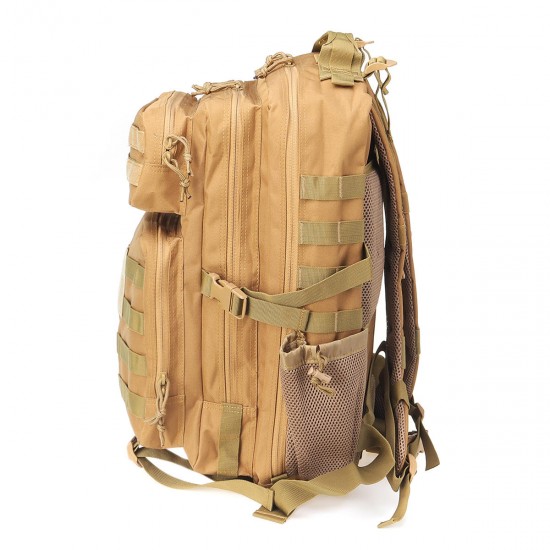45L 900D Waterproof Tactical Backpack Oxford Cloth Molle Military Outdoor Bag Traveling Camping Hiking Climbing Bag
