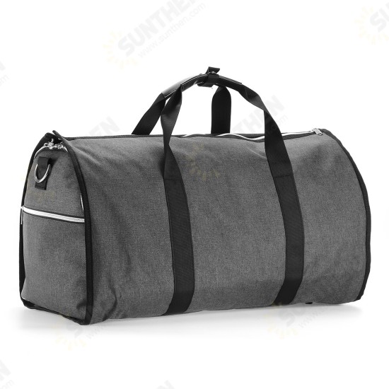 47L Outdoor Portable Travel Luggage Bag Suit Dress Garment Storage Handbag Sports Gym Bag