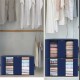 4PCS Large Capacity Clothes Storage Bags Comforter Blanket Closet Organizer Boxes