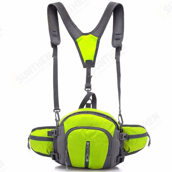 5-in-1 Cycling Waist Bag Multi-function Breathable Bike Backpack Camping Climbing Running Sport