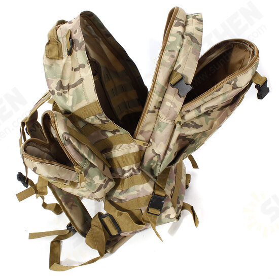 50L 600D Military Nylon Outdoor Sports Rucksack Backpack Camping Hiking Camouflage Shoulder Bag Pack 50L 600D Military Nylon Outdoor Sports Rucksack Backpack Camping Hiking Camouflage Shoulder Bag Pack