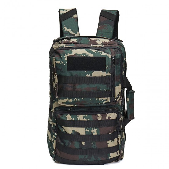 50L Outdoor Tactical Army Backpack Rucksack Waterproof Camping Hiking Travel Bag